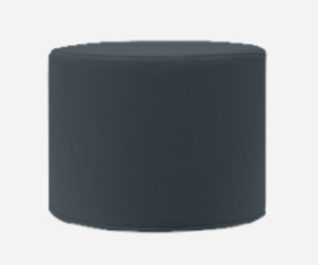 Softline Drums Hocker / Beistelltisch S - Felt Melange - 295 Black