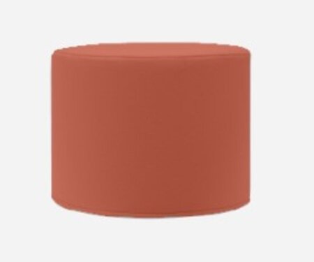 Softline Drums Hocker / Beistelltisch S - Felt Melange - 298 Red