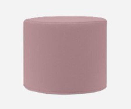 Softline Drums Hocker / Beistelltisch S - Felt Melange - 299 Antique Pink
