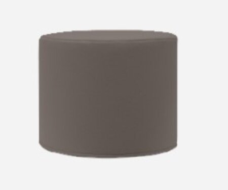 Softline Drums Hocker / Beistelltisch S - Felt Melange - 300 Dark Brown