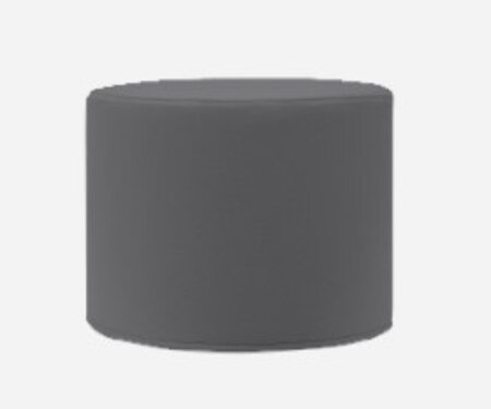 Softline Drums Hocker / Beistelltisch S - Felt Melange - 623 Dark Grey
