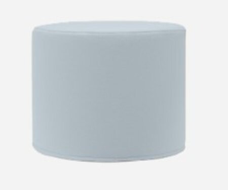 Softline Drums Hocker / Beistelltisch S - Felt Melange - 641 Light Blue