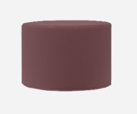 Softline Drums Hocker / Beistelltisch S - Felt Melange - 651 Eggplant