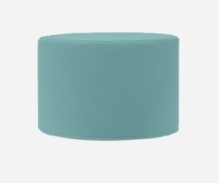 Softline Drums Hocker / Beistelltisch S - Felt Melange - 652 Turquoise