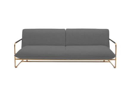 Softline NOVA Schlafsofa-Divina Melange 180 Slate-Brass