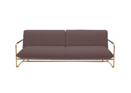 Softline NOVA Schlafsofa-Remix 662 Purple-Brass