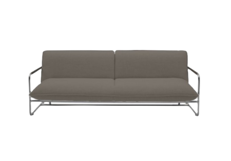 Softline NOVA Schlafsofa-Eco Cotton 523 Mocca-Chrome
