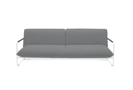 Softline NOVA Schlafsofa-Eco Cotton 520 Grey/White-White