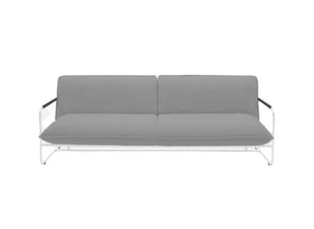 Softline NOVA Schlafsofa-Remix 133 Mouse Grey-White