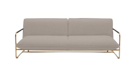 Softline NOVA Schlafsofa-Eco Cotton 511 Sand-Brass
