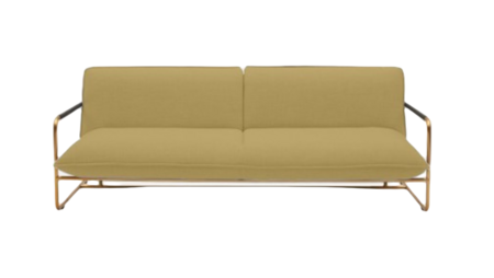Softline NOVA Schlafsofa-Eco Cotton 514 Lime-Brass