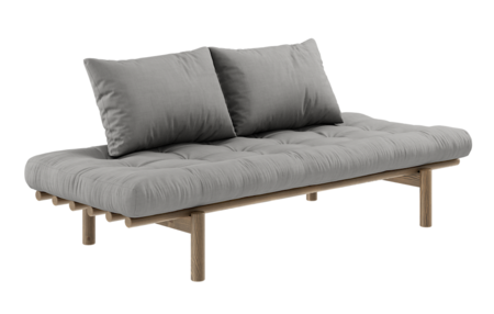 Karup Design Pace Day-Bed Schlafsofa: 106 Carob Brown lacquered - 746 Grey