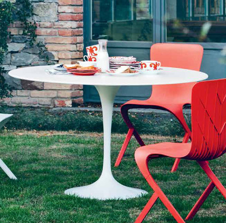 Knoll International Saarinen Outdoor Esstisch Ø 120 cm