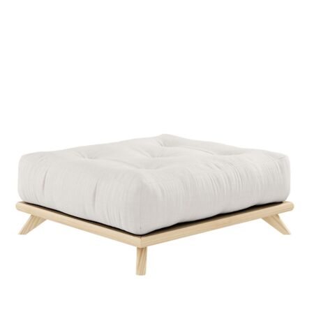 Karup Design Karup Design Senza Stool - Puff 101 Clear lacquered, 701 Natural