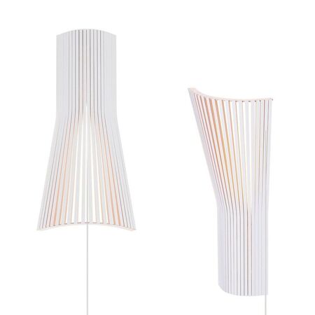 Secto Design Eckleuchte  Secto 4237 - kleine von Secto Design Weiss Laminiert, Leuchte Mit Kabel