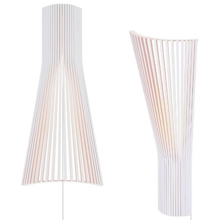 Secto Design Eckleuchte Secto 4236 - von Secto Design Weiß Laminiert, Leuchte Mit Kabel
