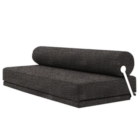 Softline A/S Softline Sleep Day Bed / Schlafsofa Weiss RAL9016, Vision - 526 Dark Grey