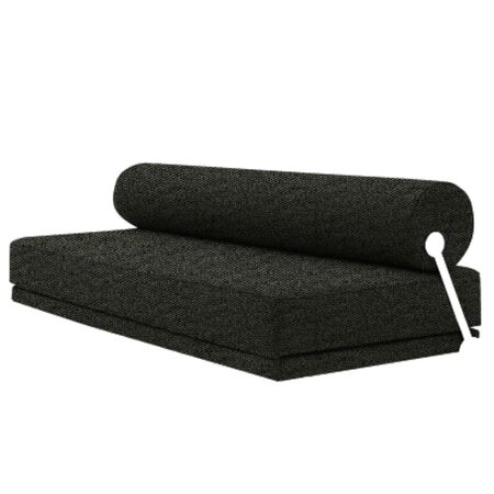 Softline A/S Softline Sleep Day Bed / Schlafsofa Weiss RAL9016, Vision - 528 Dark Green