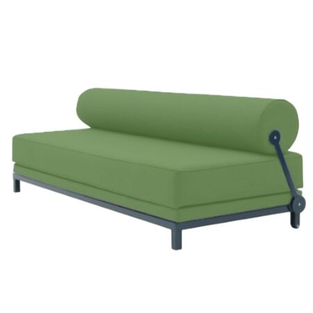 Softline A/S Softline Sleep Day Bed / Schlafsofa Blau RAL5008, Felt - 579 Green
