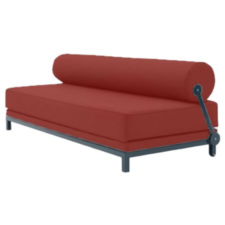 Softline A/S Softline Sleep Day Bed / Schlafsofa Blau RAL5008, Vision - 448 Dark Red