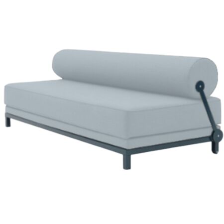 Softline A/S Softline Sleep Day Bed / Schlafsofa Blau RAL5008, Felt Melange - 641 Light Blue