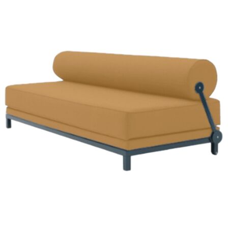 Softline A/S Softline Sleep Day Bed / Schlafsofa Blau RAL5008, Vision - 396 Light Yellow
