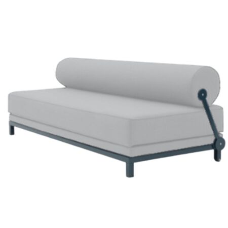Softline A/S Softline Sleep Day Bed / Schlafsofa Blau RAL5008, Vision - 445 Grey