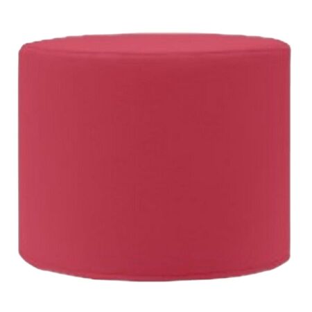 Softline A/S Kleiner Hocker mit Tablett Drum von Softline Felt - 588 Red