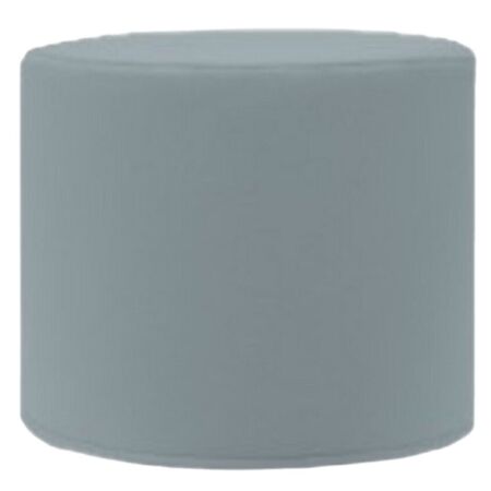 Softline A/S Kleiner Hocker mit Tablett Drum von Softline Felt Melange - 292 Light Grey