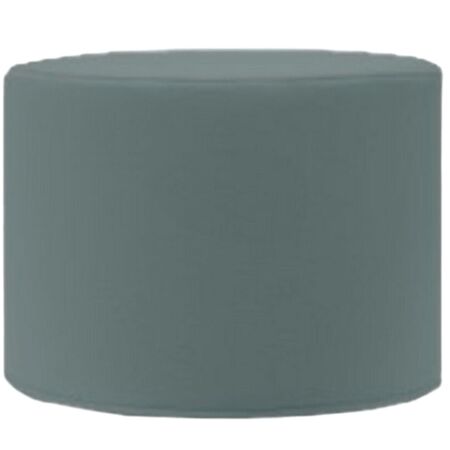 Softline A/S Kleiner Hocker mit Tablett Drum von Softline Felt Melange - 293 Grey Green