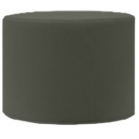 Softline A/S Kleiner Hocker mit Tablett Drum von Softline Felt Melange - 294 Dark Green