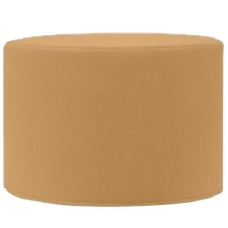 Softline A/S Kleiner Hocker mit Tablett Drum von Softline Felt Melange - 296 Ochre