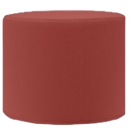Softline A/S Kleiner Hocker mit Tablett Drum von Softline Felt Melange - 297 Dark Red