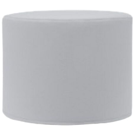 Softline A/S Kleiner Hocker mit Tablett Drum von Softline Felt Melange - 612 Light Grey