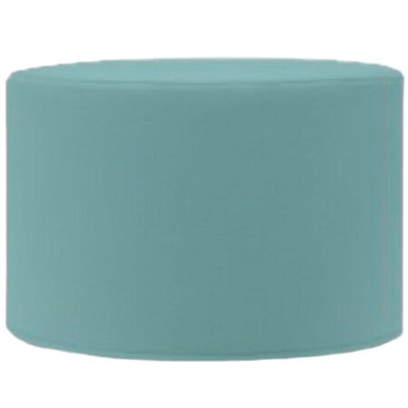 Softline A/S Kleiner Hocker mit Tablett Drum von Softline Felt Melange - 652 Turquoise