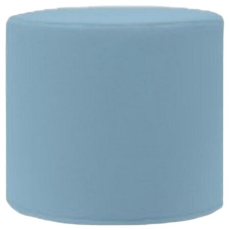 Softline A/S Kleiner Hocker mit Tablett Drum von Softline Felt Melange - 858 Sky Blue