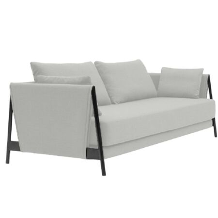Softline A/S Softline Madison Schlafsofa Black, Divina Melange 120 White/Grey