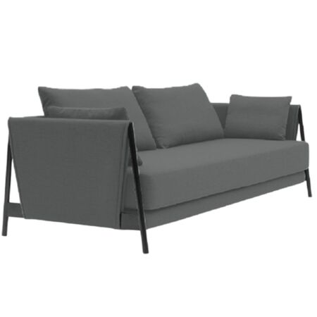 Softline A/S Softline Madison Schlafsofa Black, Divina Melange 180 Slate
