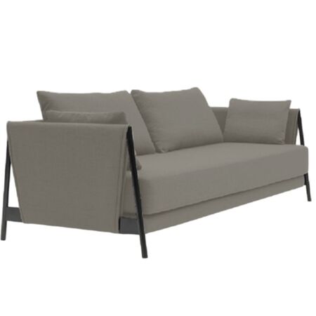 Softline A/S Softline Madison Schlafsofa Black, Divina Melange 260 Greige
