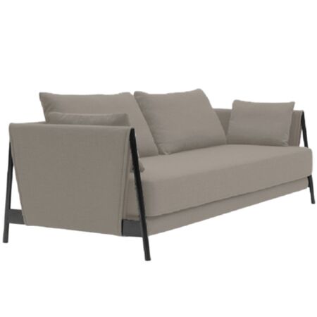 Softline A/S Softline Madison Schlafsofa Black, Remix 242 Linen