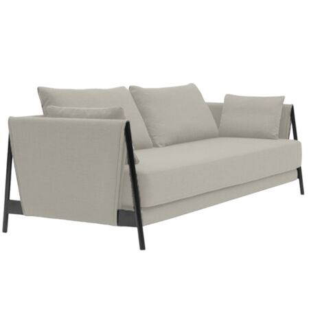 Softline A/S Softline Madison Schlafsofa Black, Hallingdal 200 White/Ecru
