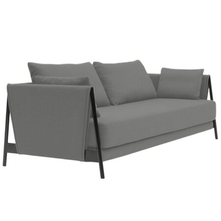 Softline A/S Softline Madison Schlafsofa Black, Remix 133 Mouse Grey