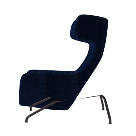 Softline A/S Softline Havana Ohrensessel Felt Melange - 289 Dark Blue