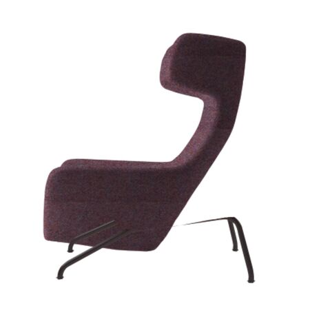 Softline A/S Softline Havana Ohrensessel Felt Melange - 640 Purple