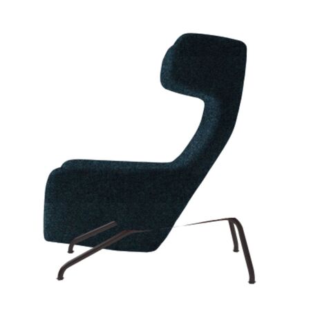 Softline A/S Softline Havana Ohrensessel Felt Melange - 846 Blue Grey