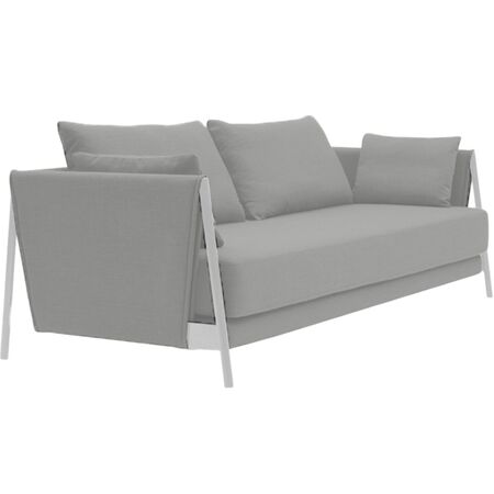 Softline A/S Softline Madison Schlafsofa Chrome, Remix 123 light Grey