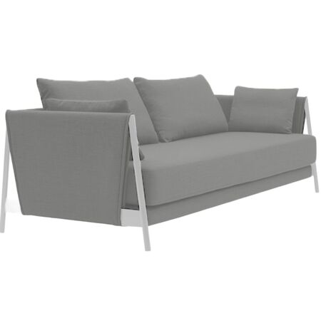 Softline A/S Softline Madison Schlafsofa Chrome, Remix 133 Mouse Grey