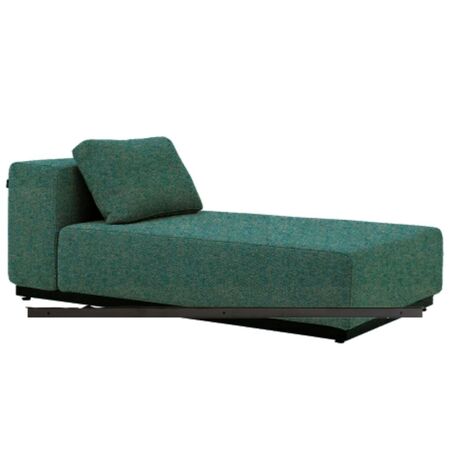 Softline A/S Softline Nevada Chaiselongue Klein Felt Melange - 652 Turquoise