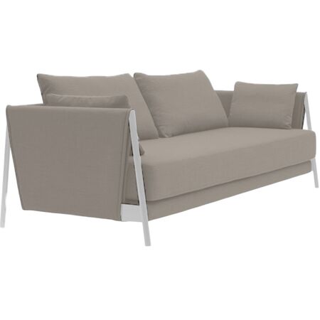 Softline A/S Softline Madison Schlafsofa Chrome, Remix 242 Linen