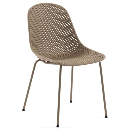Kave Home Outdoor Stuhl Quinby von Kave Home  Beige